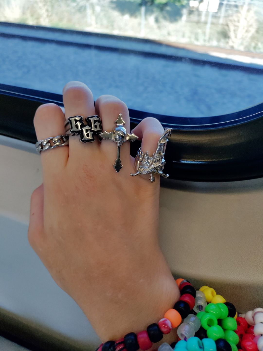 Customer photo review of FALLEN ANGEL RING
