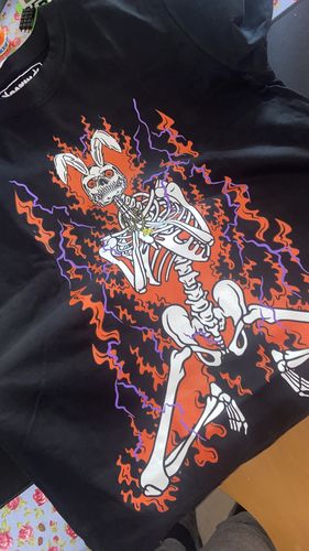 Customer photo review of Pray For Me V2 Tee