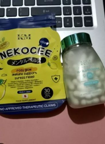 Customer photo review of Nekothione 9 in 1 and Nekocee 15 in 1 Rosy Glow by Kath Melendez