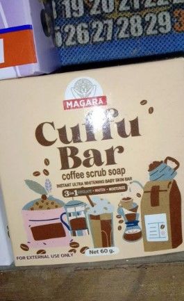 Customer photo review of MAGARA SKIN Cuffu Bar 3in1 Scrub Soap & Cuffu Buff 60g