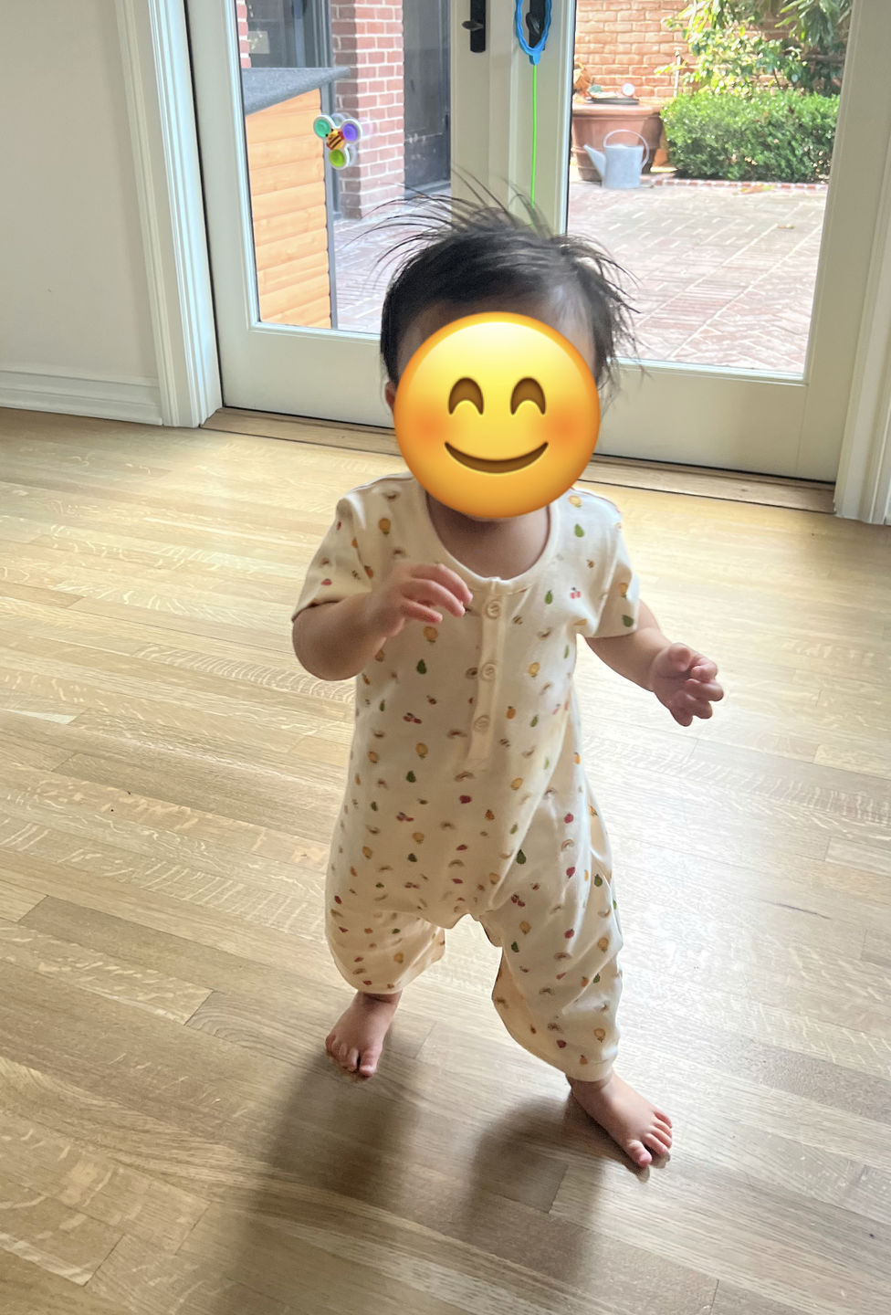 Customer photo review of Garden Days Organic Summer Romper
