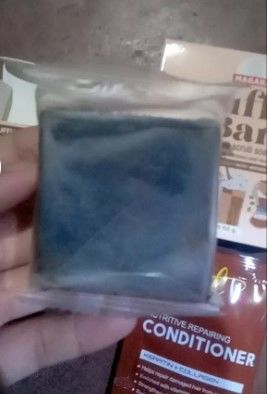 Customer photo review of MAGARA SKIN Cuffu Bar 3in1 Scrub Soap & Cuffu Buff 60g