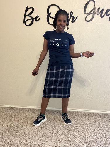 Customer photo review of Your Favorite Song T-Shirt Music Player