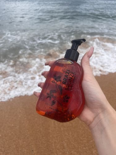 Customer photo review of 100% Natural & Organic Tanning Oil