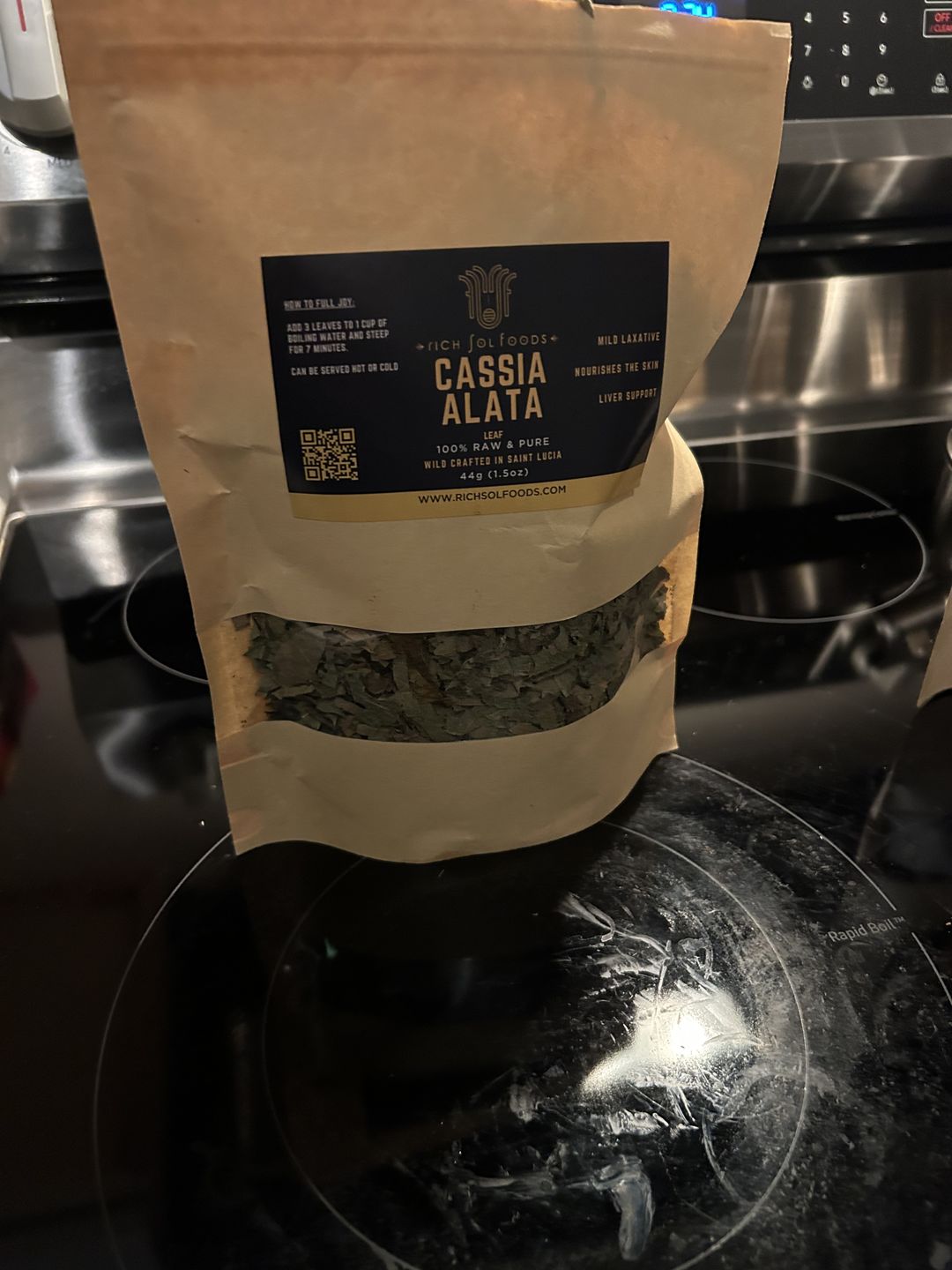 Customer photo review of Cassia Alata Leaf