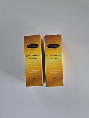 Customer photo review of Belle Nubian Dark Spot Remover Serum
