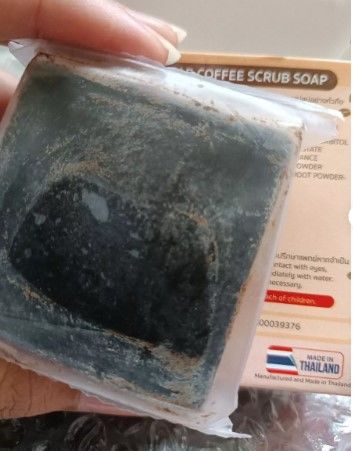 Customer photo review of MAGARA SKIN Cuffu Bar 3in1 Scrub Soap & Cuffu Buff 60g