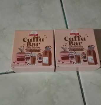 Customer photo review of MAGARA SKIN Cuffu Bar 3in1 Scrub Soap & Cuffu Buff 60g