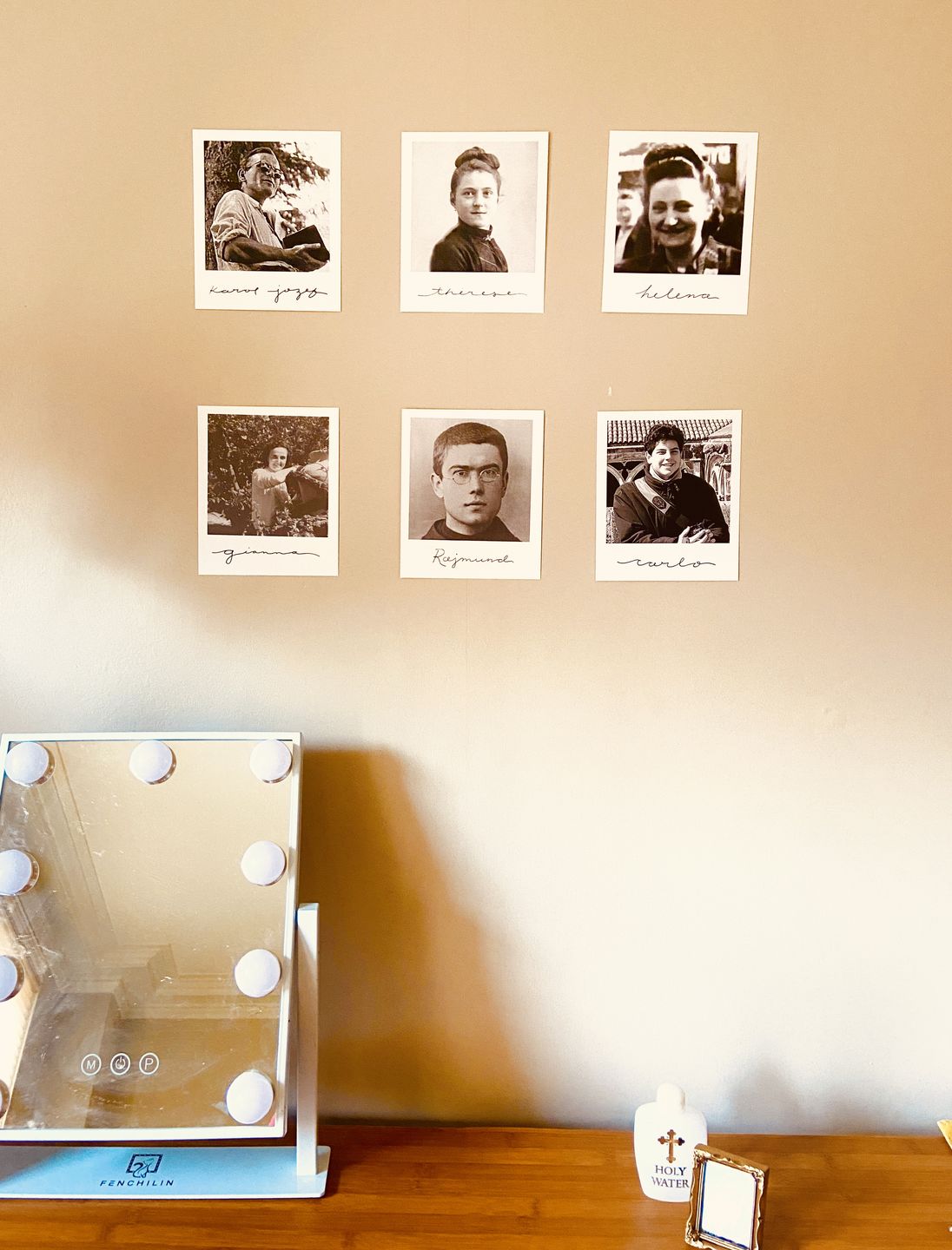 Customer photo review of Custom Polaroid Saint Pack