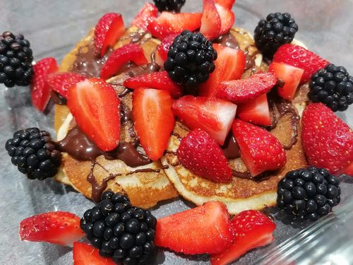 Customer photo review of Bio Lower-Carb Vanille PanCake-Mix für Kuchen, Muffins & Pancakes