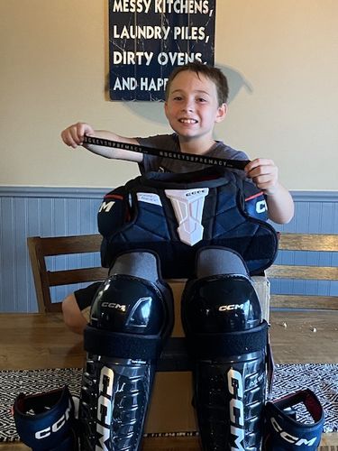 Customer photo review of CCM Next Junior Shoulder Pads