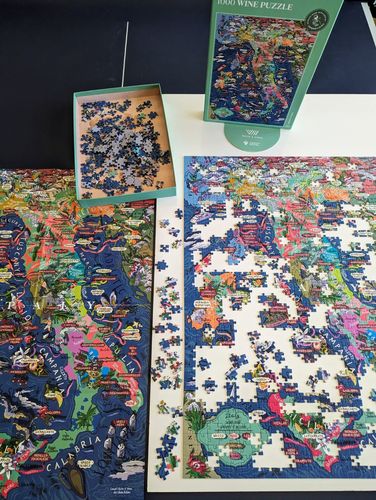 Customer photo review of Wine Puzzle - Italy