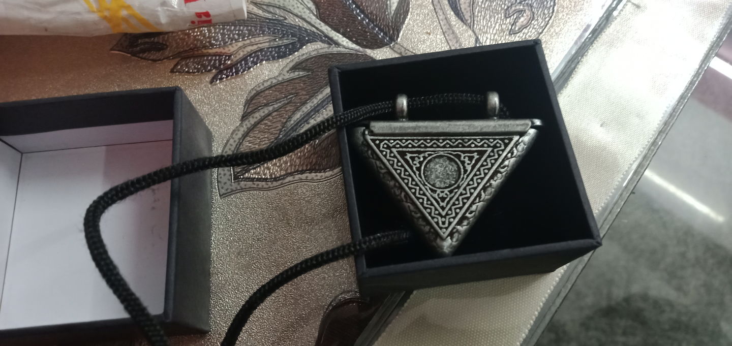 Customer photo review of IRON Handmade Taweez Ottoman Style Limited Quantity