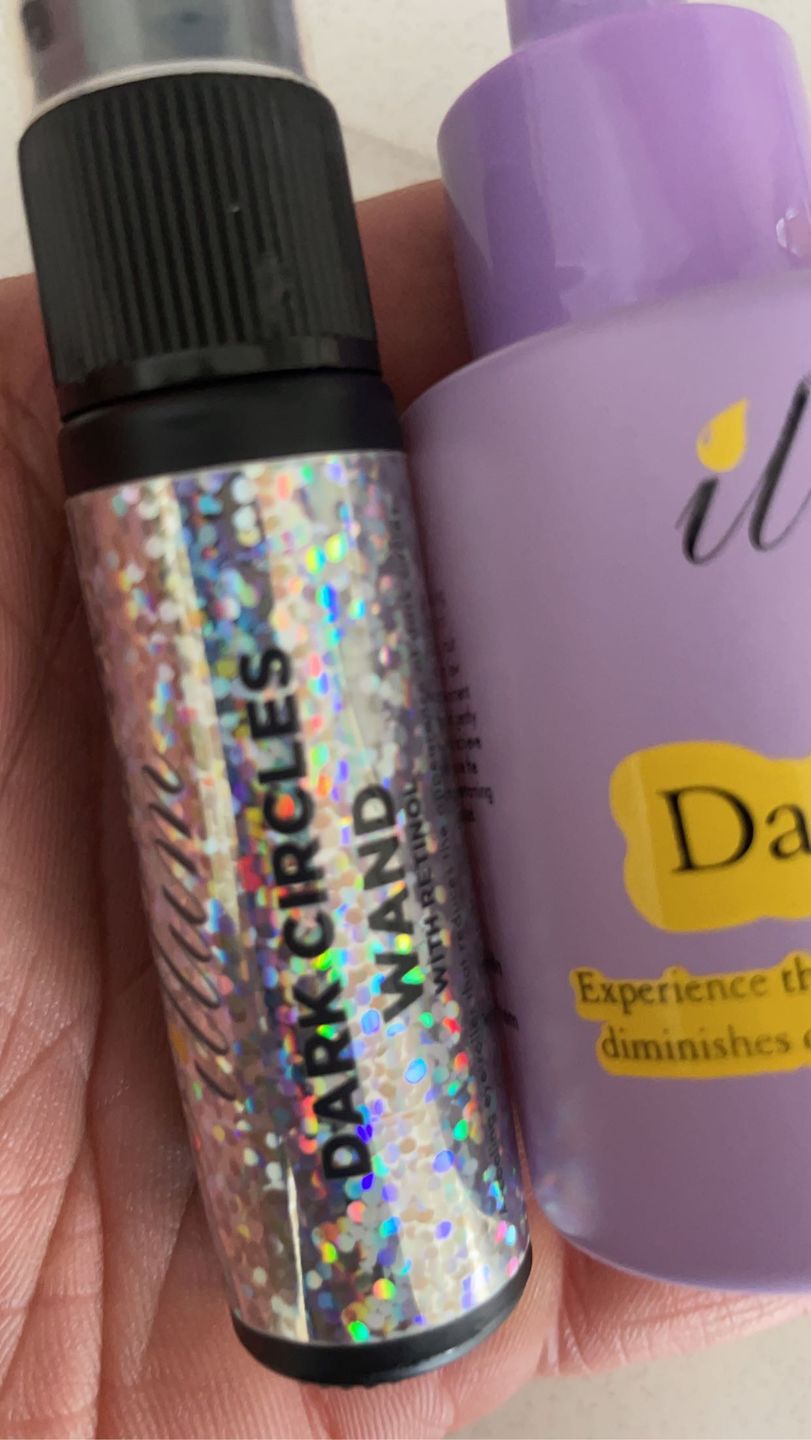 Customer photo review of Dark Circles Treatment