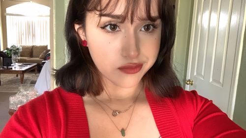 Customer photo review of See Through Kristin - brown