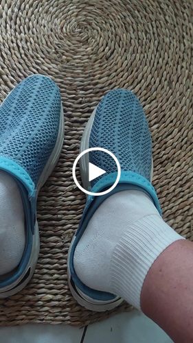Customer video review of Sandales d'été évidées orthopédiques - Homme - Nevova