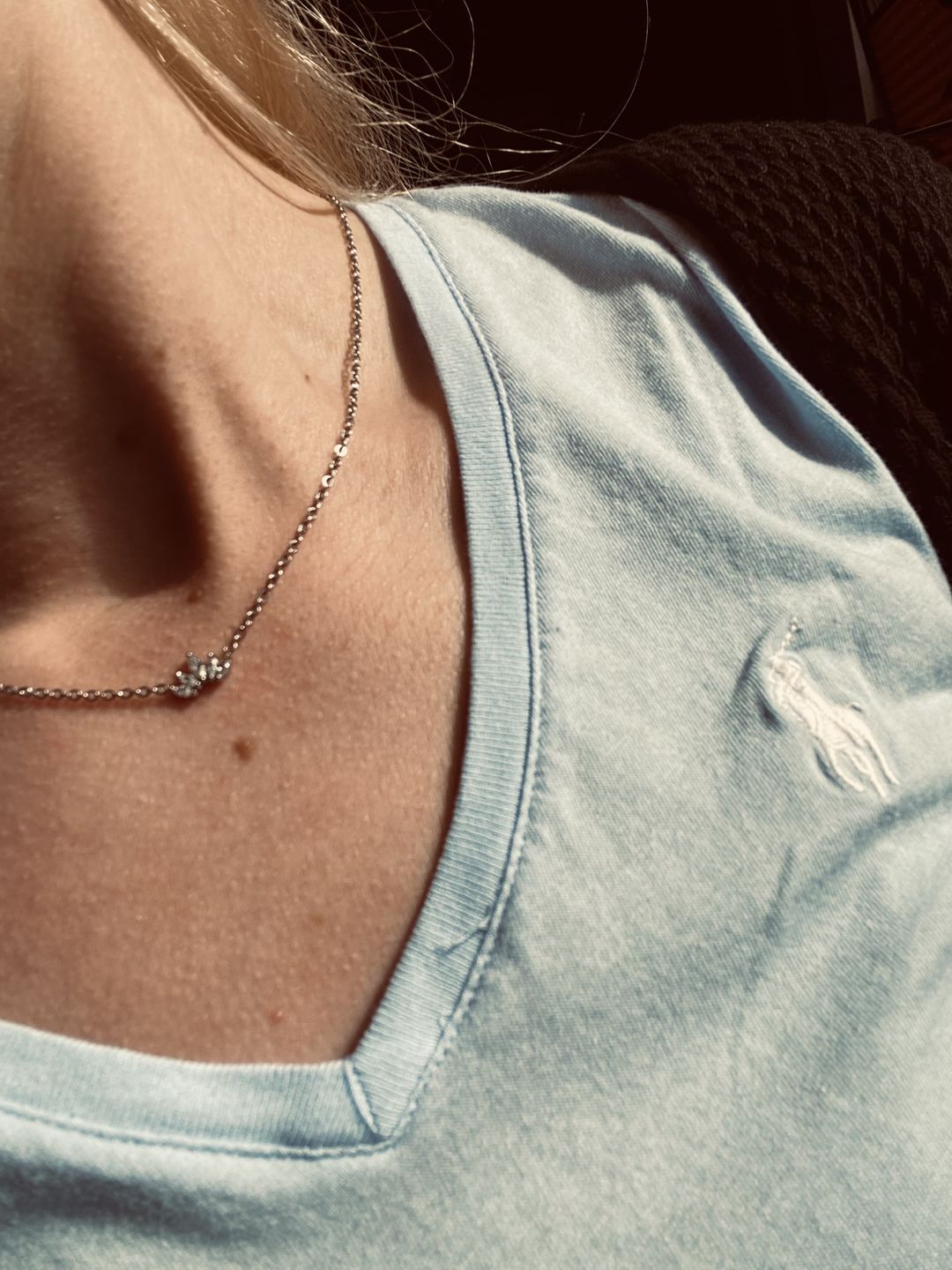 Customer photo review of Crown Halskette | 18K vergoldet