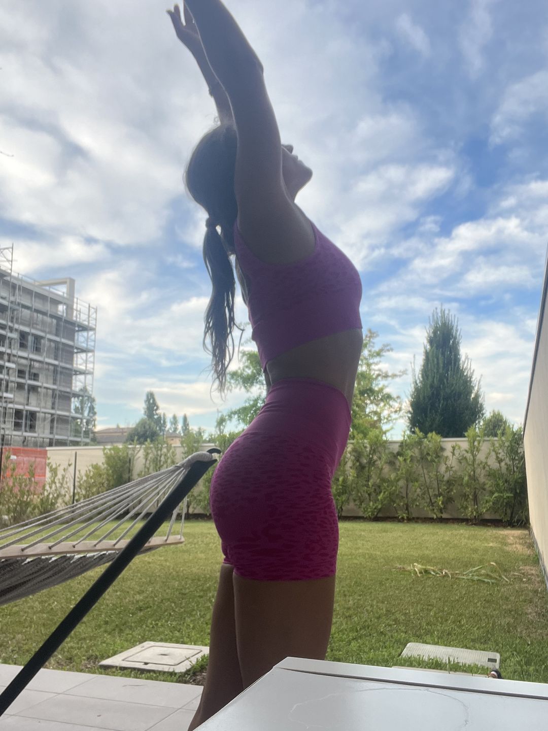 Customer photo review of Shorts Jungle Leopardo Fuxia