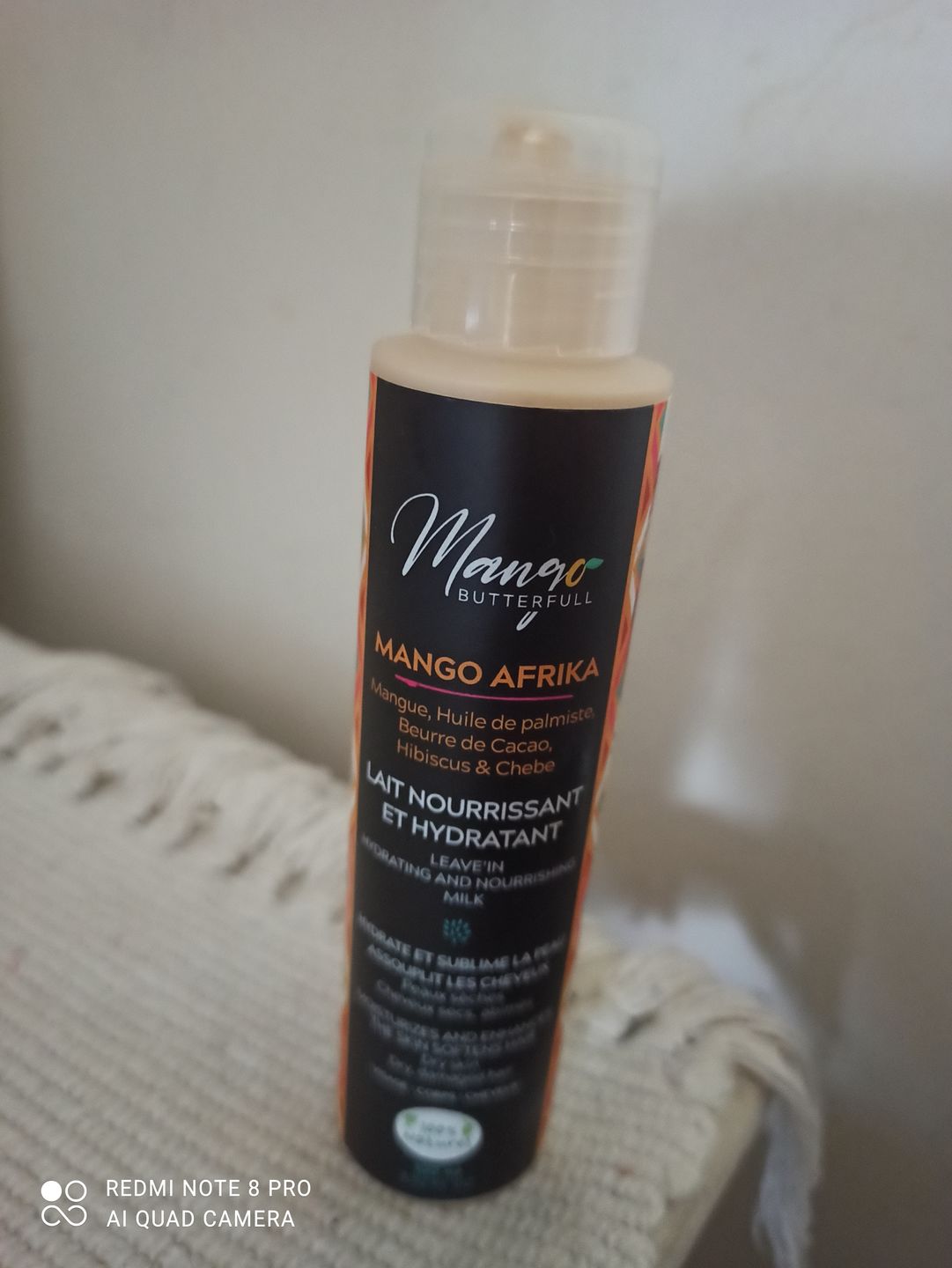 Customer photo review of Lait hydratant et nourrissant -  Mango AFRIKA