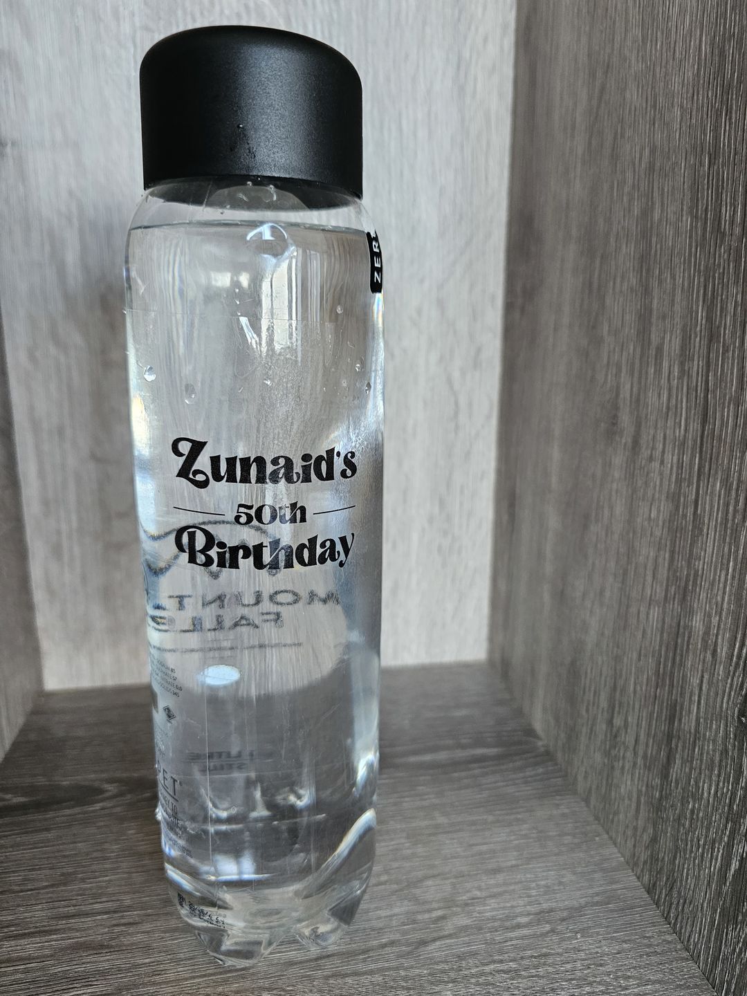 Customer photo review of 1L Still Mineral Water - ZEROPET Bottle (Pack of 12)