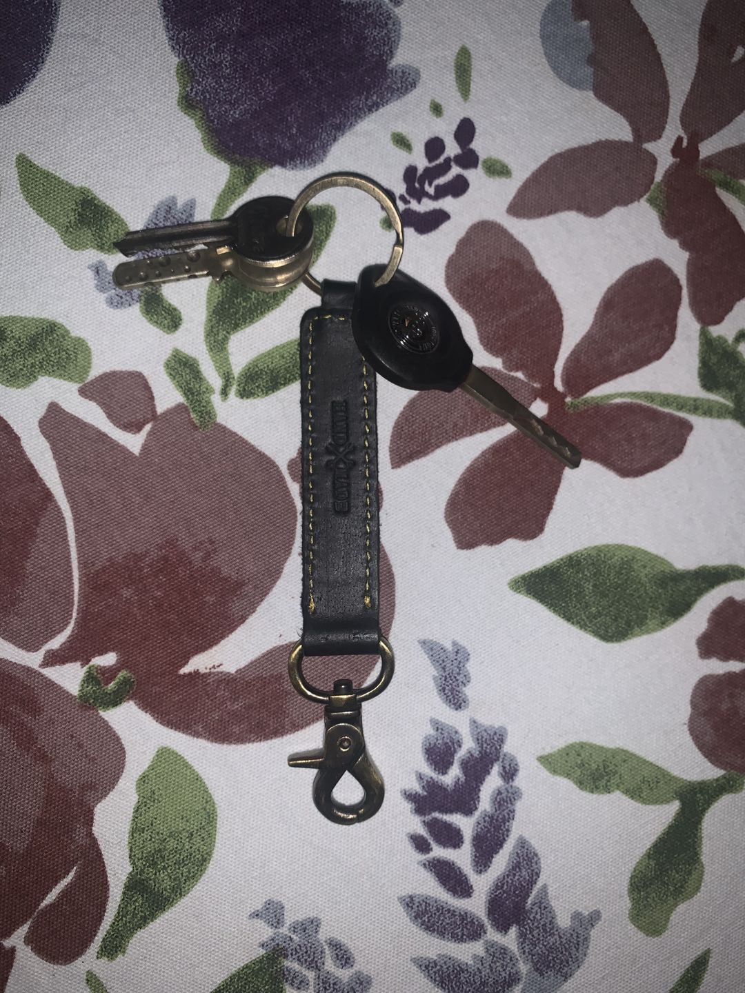 Customer photo review of classic key ring