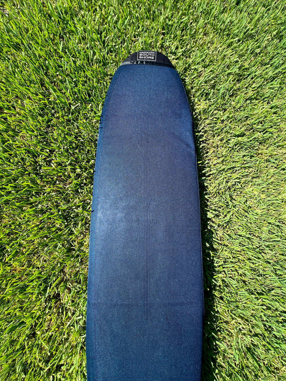 Customer photo review of HawaiianSouthShore Knit Surfboard Sock Stretch Mesh Non-Stick FUNBOARD - Fits boards from 7'0" to 8'6"
