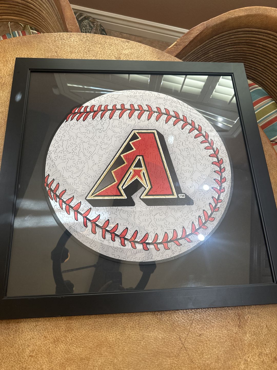 Customer photo review of Arizona Diamondbacks® - Official Wooden Puzzle