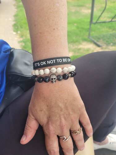 Customer photo review of THE ROCKER - OFFICIAL ROCK FEST BRACELET