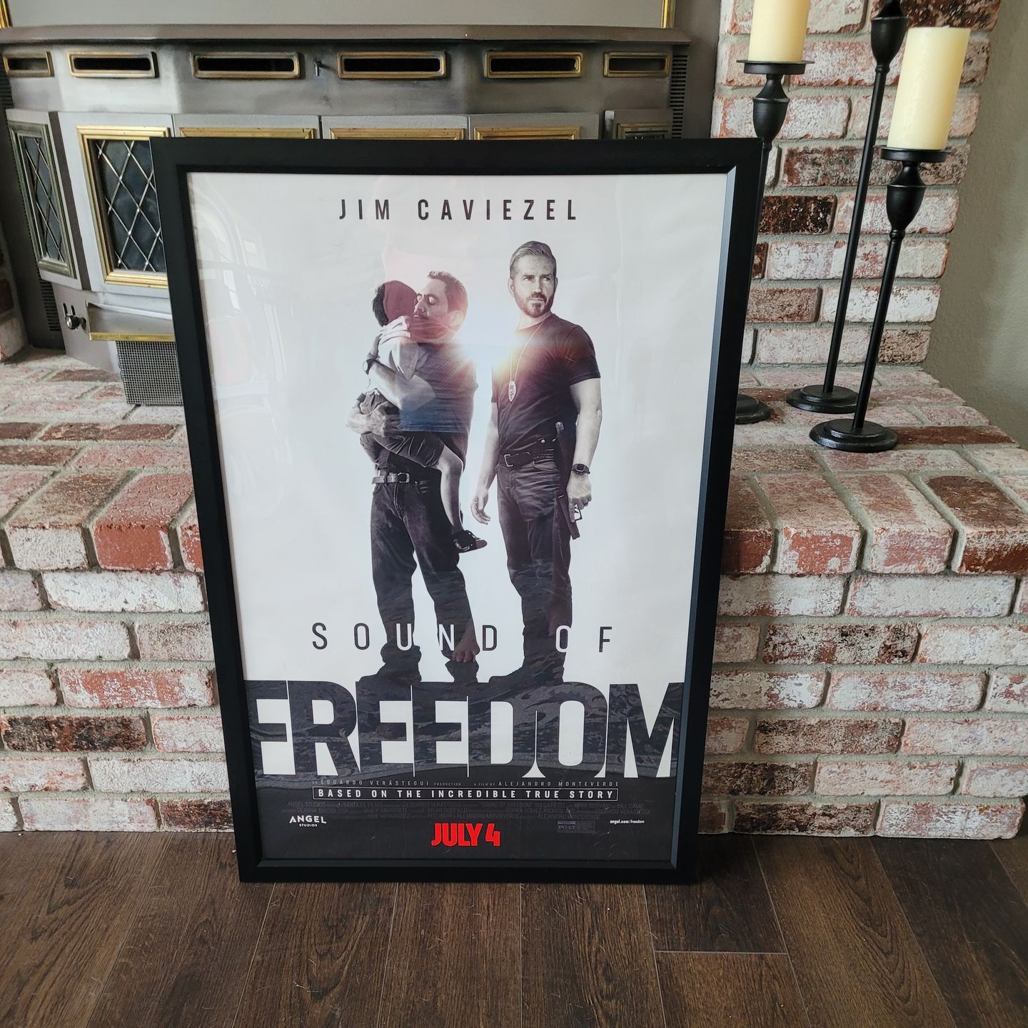 Customer photo review of Sound of Freedom Poster