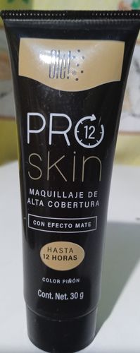 Customer photo review of Maquillaje Líquido Alta Cobertura Olé!, 30 gr