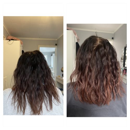 Customer photo review of LA Sunkissed Touch Up Color