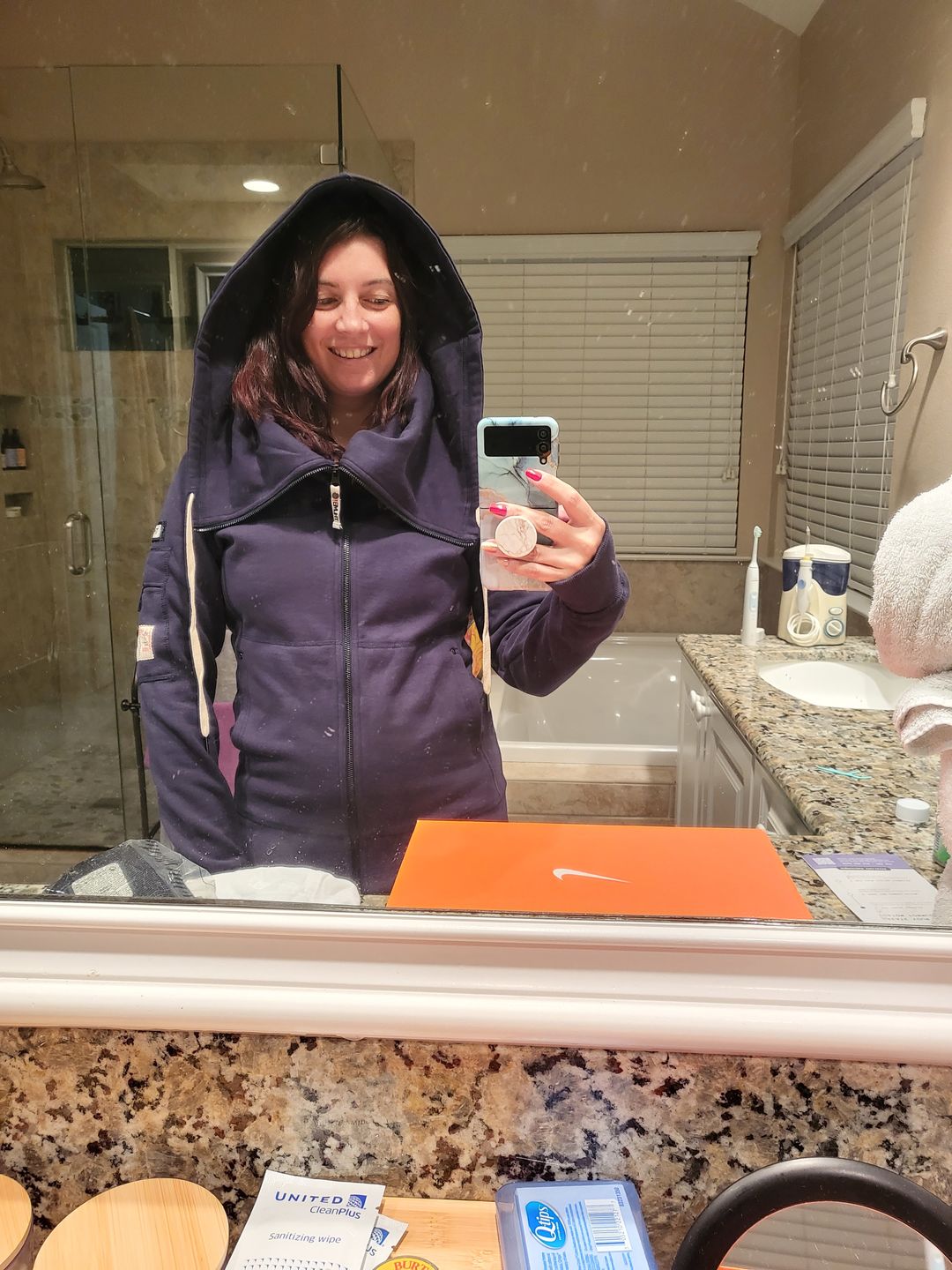 Customer photo review of THE CASEY FLEECE