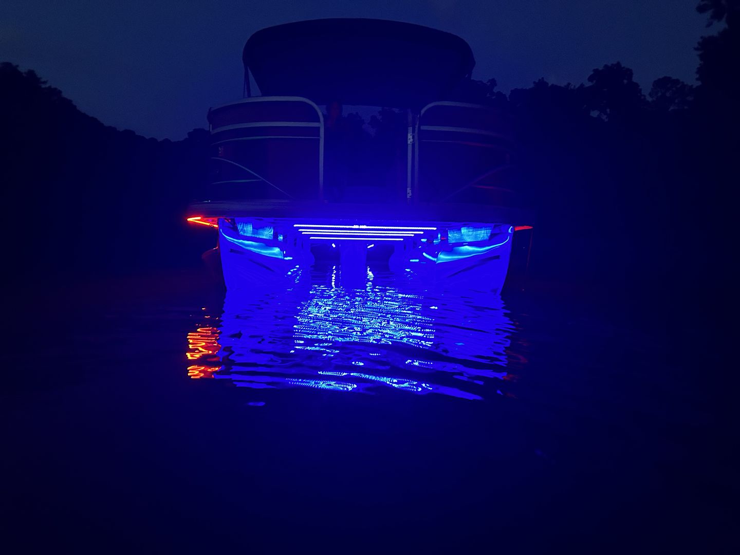 Customer photo review of 12V Submersible Marine LED strip lights with IP68 waterproof rating SMD 5050