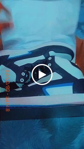 Customer video review of GALAXY WHITE NAVY SKY  Men's High Top sneaker