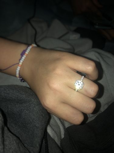 Customer photo review of “Level up” ring