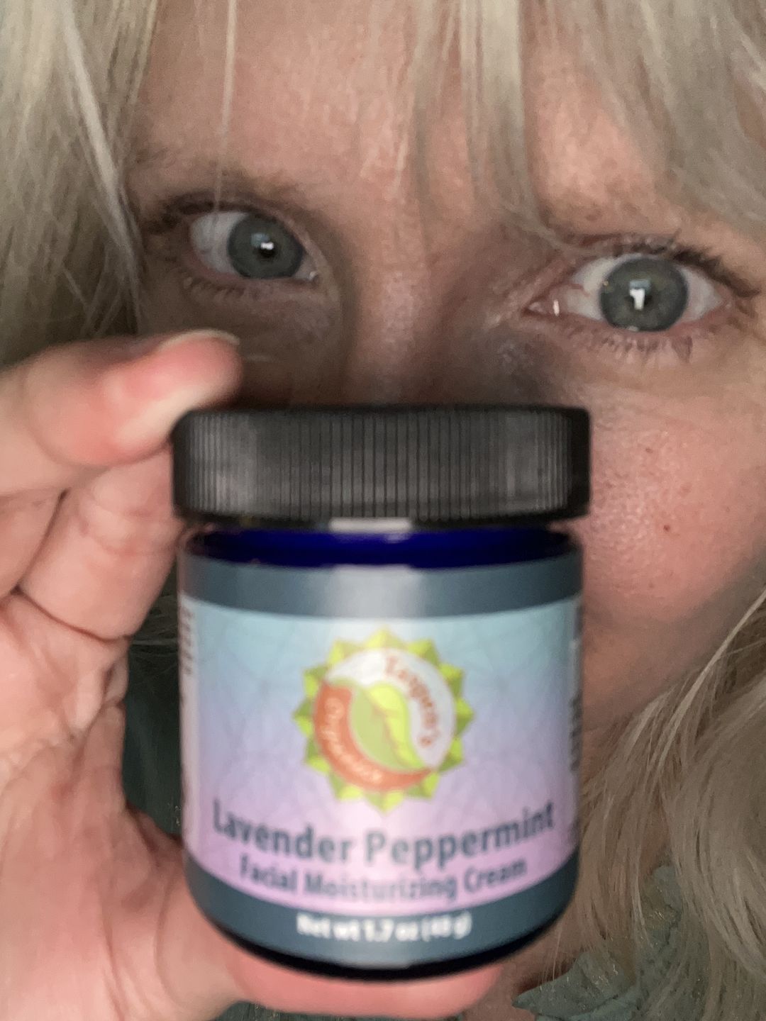 Customer photo review of Facial Moisturizing Cream