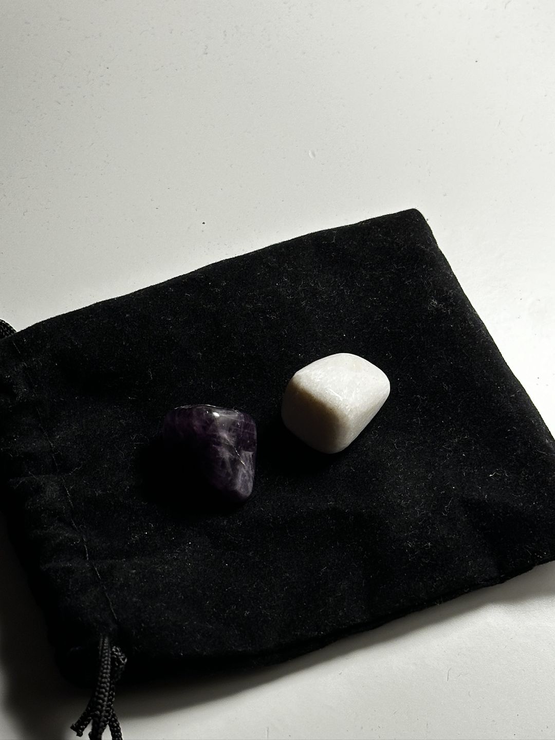 Customer photo review of Amethyst - Tumblestone