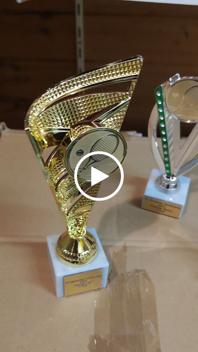Customer video review of Gravurschilder in der Farbe Gold 34x14 mm - 130x81 mm PK7300