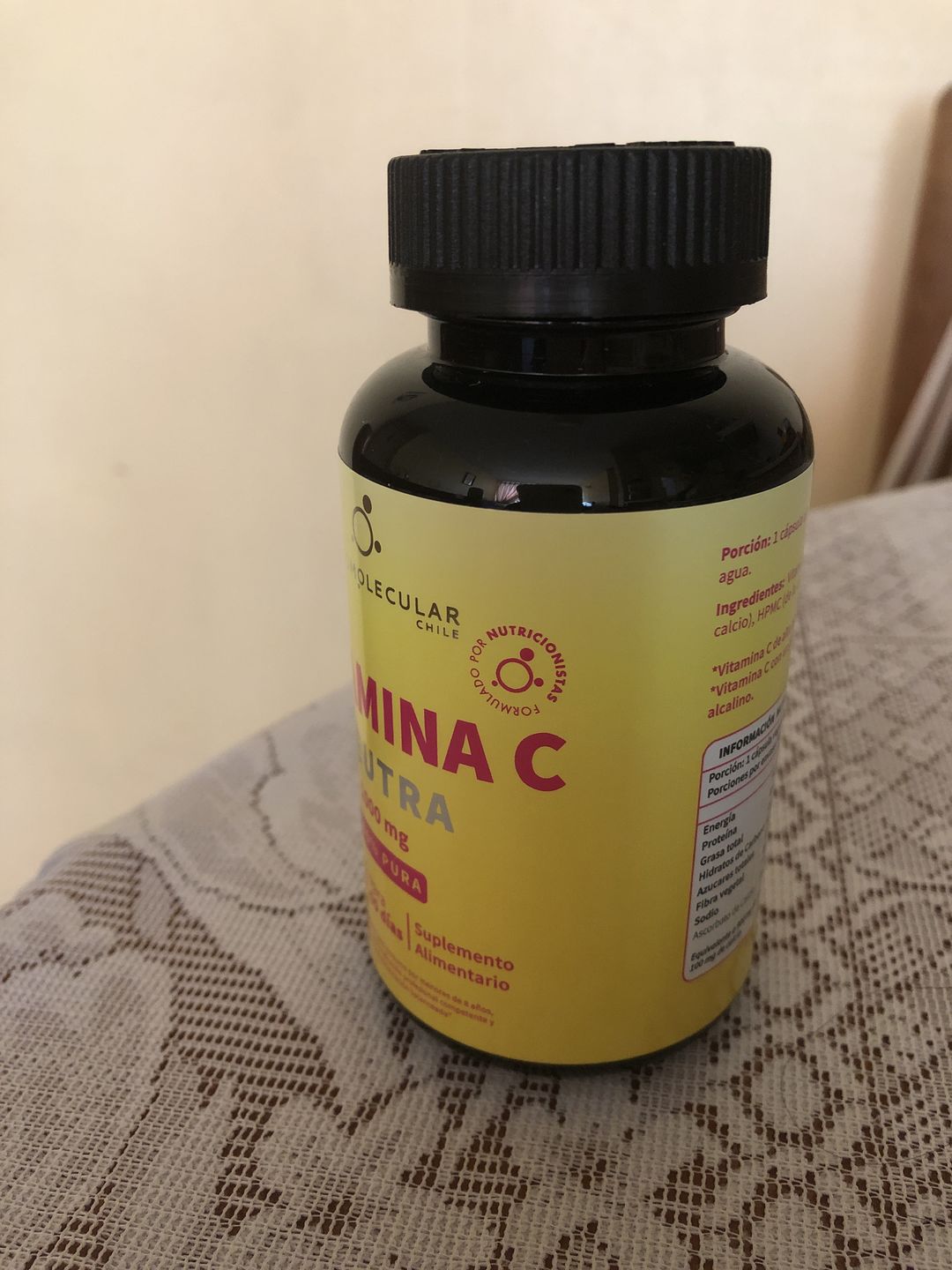 Customer photo review of Vitamina C neutra 1.000 mg-90 cáps
