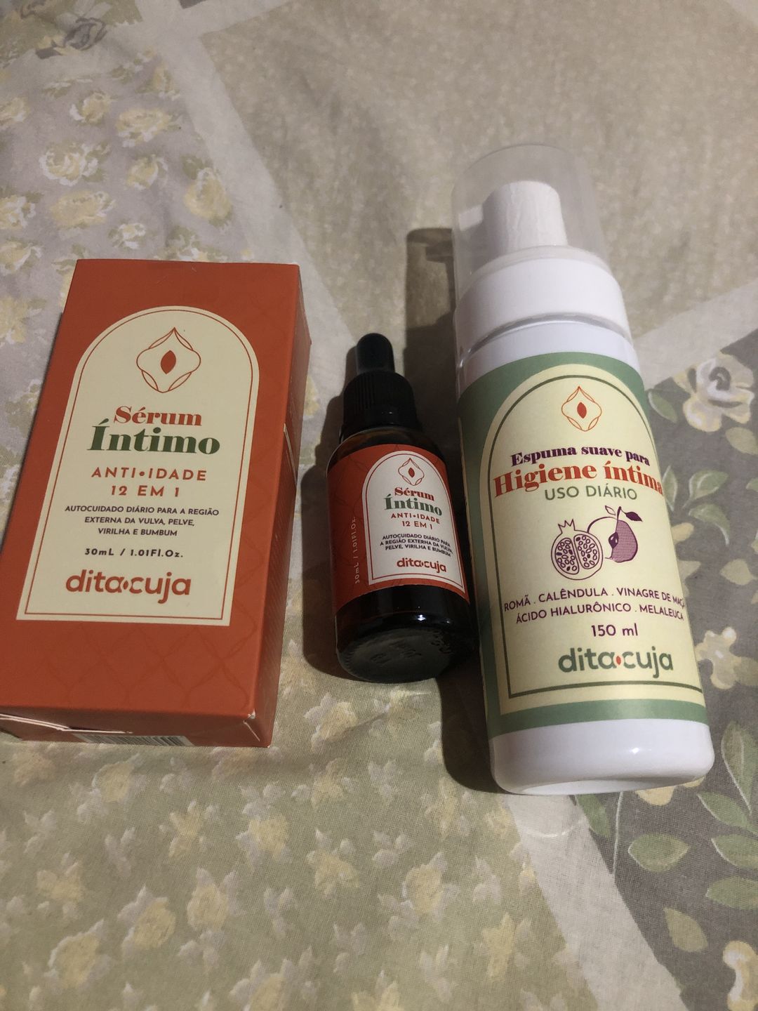 Customer photo review of Sérum Íntimo Anti-Idade 12 em 1