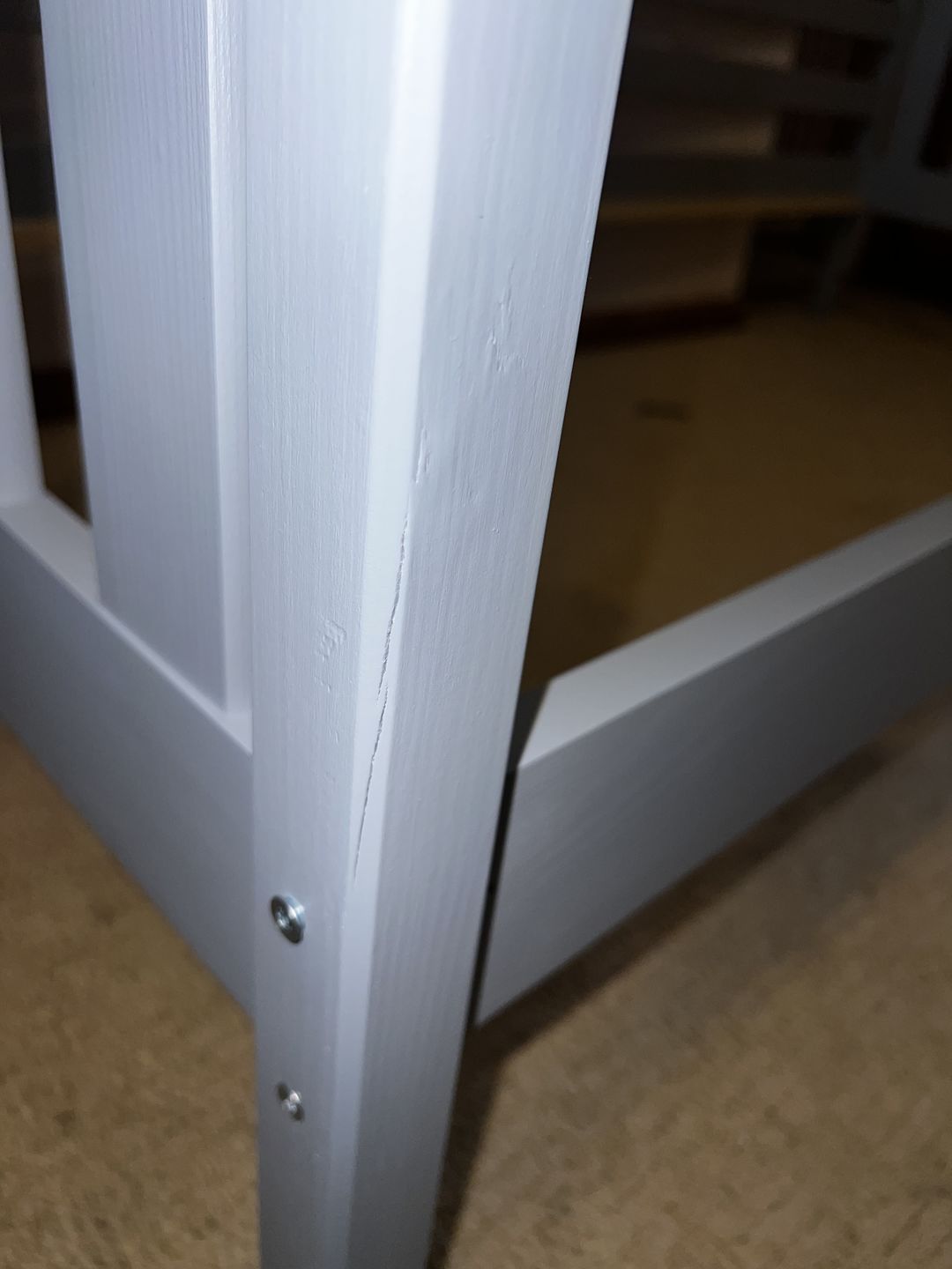 Customer photo review of Wooden Bunk Bed Konrad with Cot Bed