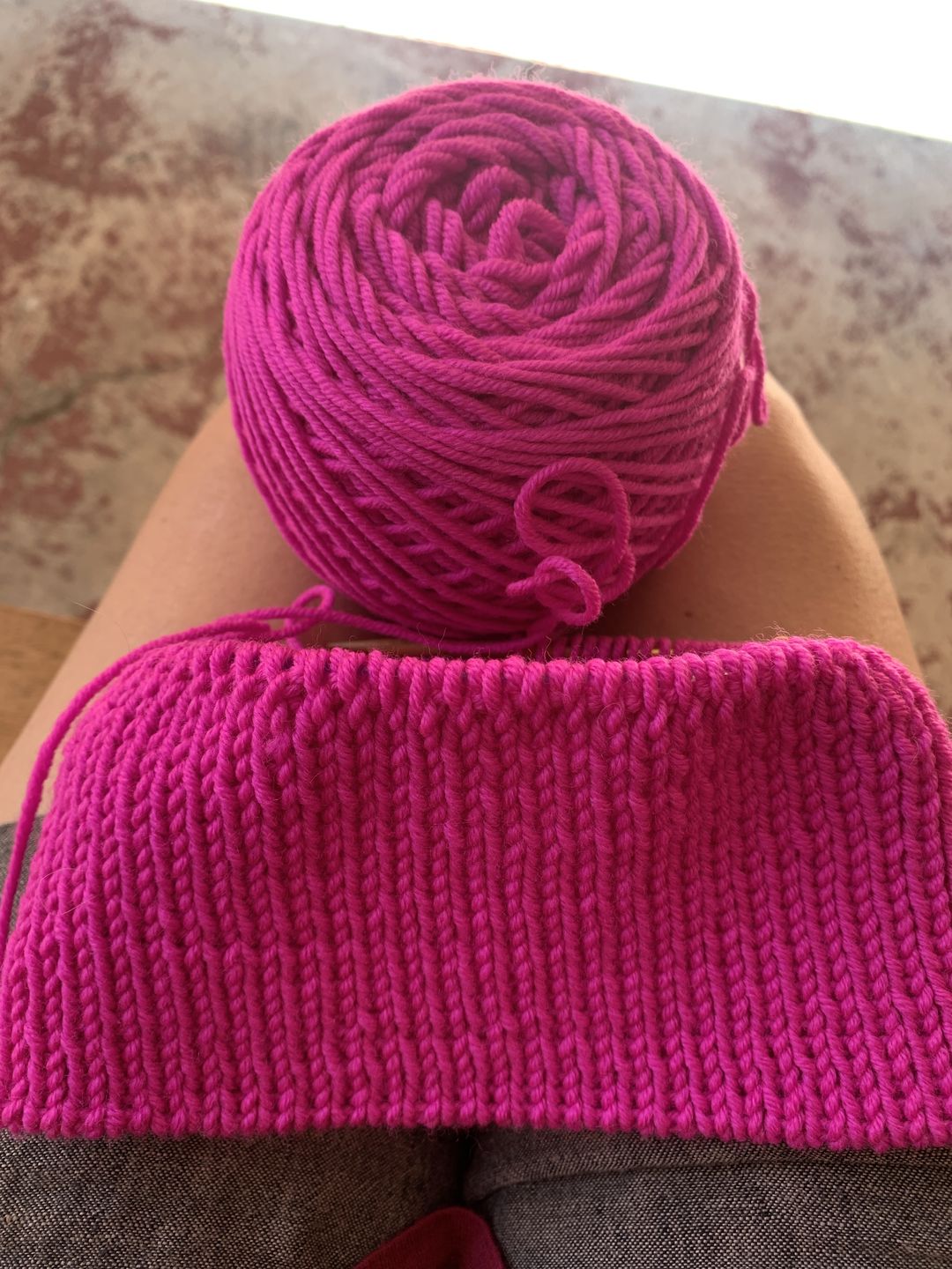 Customer photo review of Plymouth Yarn Worsted Merino Superwash Knitting Yarn