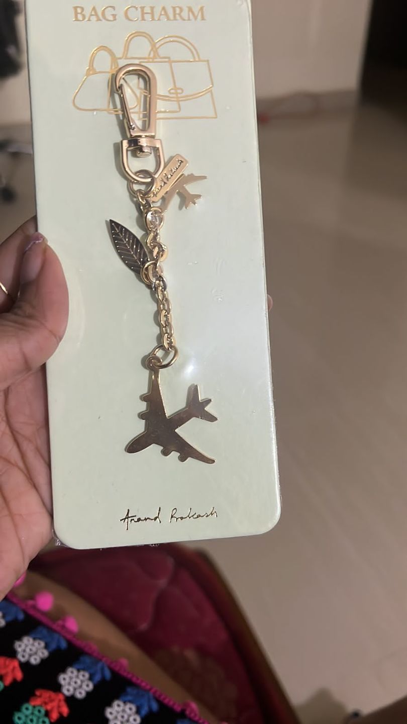 Customer photo review of Bag Charm Aeroplane