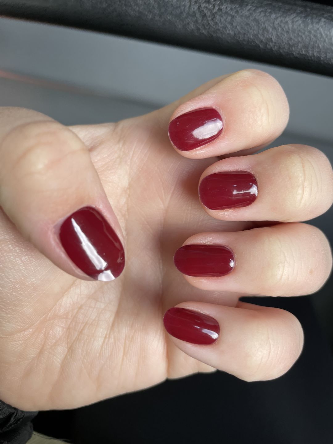 Customer photo review of NEW Sweet Cherry DIY Semicured Gel Nail Sticker Kit (Pre-Order, ETA 13.7)