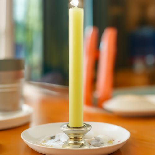Customer photo review of 100 % Beeswax Candles - package of 3