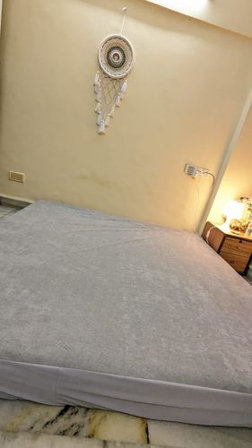 Customer photo review of Flo Aloe Vera Gel Infused Waterproof Mattress Protector