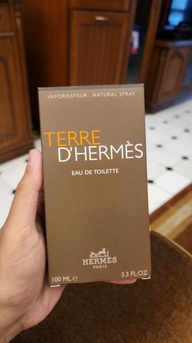 Customer photo review of Hermes Terre D'Hermes Eau De Toilette For Men