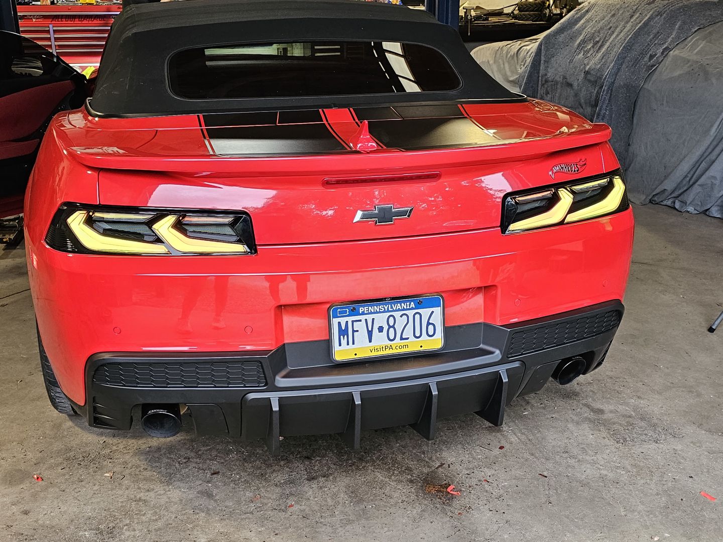 Customer photo review of 2014-2015 CHEVY CAMARO UMBRA LED TAILLIGHTS GLOSS BLACK/SMOKE LENS