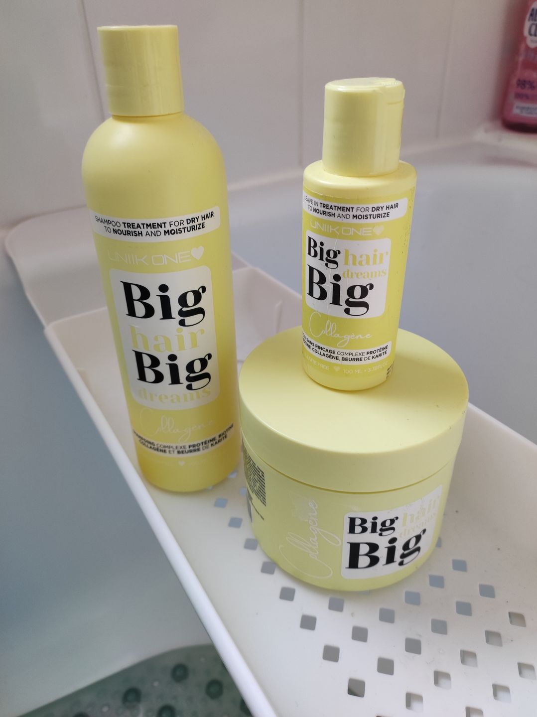 Customer photo review of Gamme Collagène - Leave In 100 ml