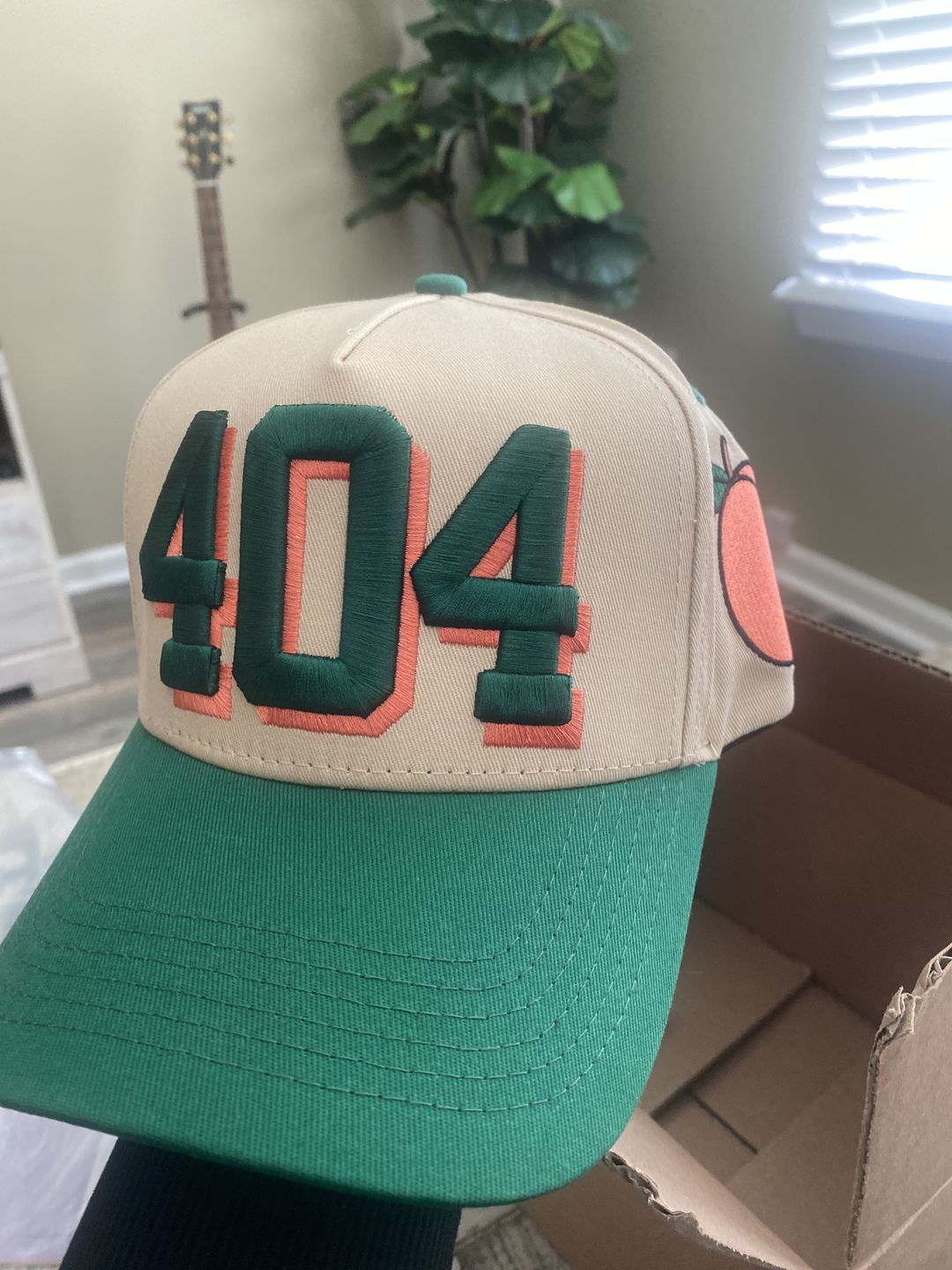 Customer photo review of 404 Signature Kelly Green Hat